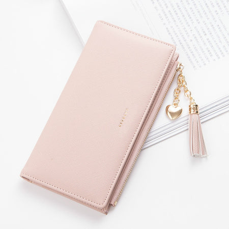 DICIHAYA Genuine Leather Women's Wallets Fallow Long Ladies Double Zipper Wallet Clutch Bag Design Red Purse Crocodile Purses