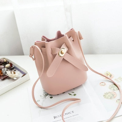 Mini Shoulder Bucket Bag Women Handbags 2019 Female Mobile Phone Change Purse Small Crossbody/Messenger Bag for Teenage Girls