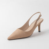 ZHENZHOU Charming Elegant Multicolor Suede Women'sShoes Sexy High Heels Pumps & Sandals Dress Party OL Pump Valentine Shoes