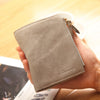 Fashion Top Quality Small Wallet PU Matte Leather Purse Short Female Coin Wallet Zipper Clutch Coin Purse Credit Card
