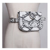 Women Waist Pack Serpentine Fanny Pack Pu Leahter Waist Bag Famal Fashion Snake Skin Waist Belt High quality Female Purse B31