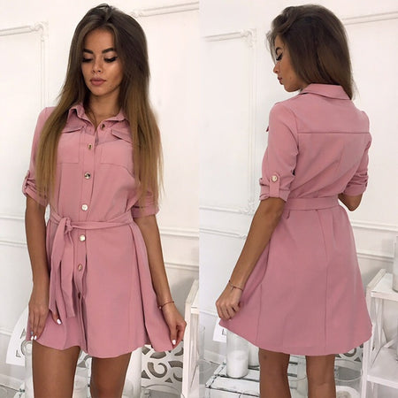 Plus Size Chiffon Dresses Women New Fashion Chiffon Overlay Three Quarter Sleeve Stitching Irregular Hem Lace Dress