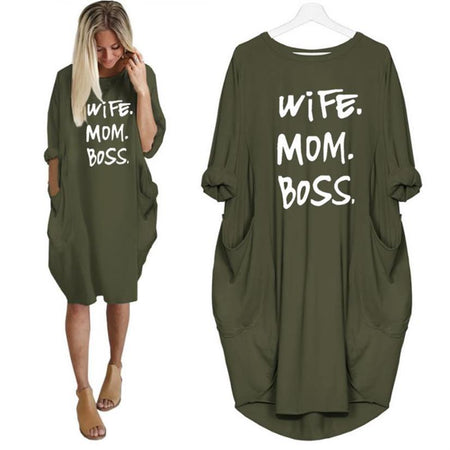 Plus Size Chiffon Dresses Women New Fashion Chiffon Overlay Three Quarter Sleeve Stitching Irregular Hem Lace Dress